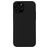 Mobigear Rubber Touch iPhone 13 Silikon Hülle Backcover - Schwarz