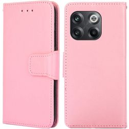 Mobigear Wallet OnePlus 10T Hülle Klapphülle Geldbörse - Pink