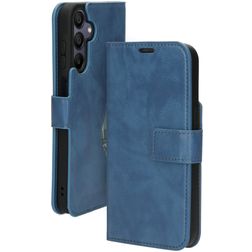 Mobiparts Classic Wallet Samsung Galaxy A15 Hülle Klapphülle Geldbörse - Steel Blue
