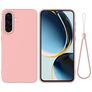 Mobigear Rubber Touch Samsung Galaxy A37 Silikon Hülle Backcover - Pink