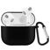 Mobigear Classic Apple AirPods 3 Hülle Silikon (flexibel) - Schwarz