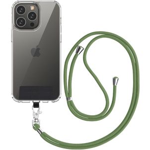 Mobigear Nylon Lanyard Universal-Handykette einstellbar - Grün