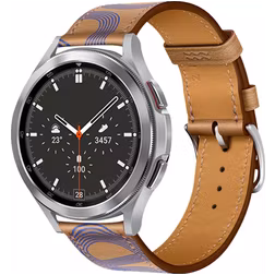 Mobigear Loop Nylon Smartwatch Armband Dornschließe - 22-mm-Universalanschluss - Braun