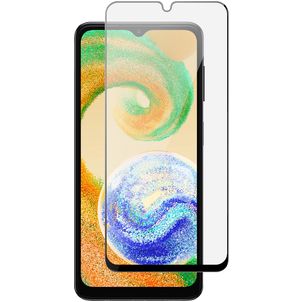 Mobigear Premium Samsung Galaxy A04s Panzerglas Gehärtetes Glas Displayschutz - Hüllenfreundlich - Schwarz