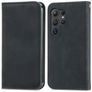Mobigear Retro Slim Samsung Galaxy S25 Ultra Hülle Klapphülle Geldbörse - Schwarz