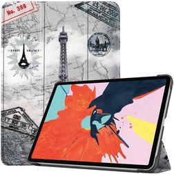 Mobigear Tri-Fold iPad Air 4 (2020) Hülle Klapphülle - Eiffelturm