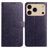 Mobigear Flowers iPhone 17 Pro Max Hülle Klapphülle Geldbörse - Lila