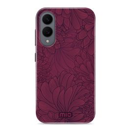 MIO Samsung Galaxy S25 Edge MagSafe Hülle Hardcase Backcover - Berry Blooms
