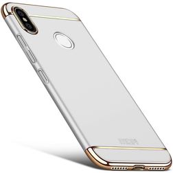 Mobigear TriGuard Xiaomi Mi A2 Lite Hülle Hardcase Backcover - Silber
