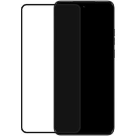 Mobilize Premium Motorola Edge 40 Neo Panzerglas Gehärtetes Glas Displayschutz - Hüllenfreundlich - Schwarz