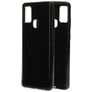 Mobiparts Classic Samsung Galaxy A21s Hülle Flexibles TPU Backcover - Schwarz