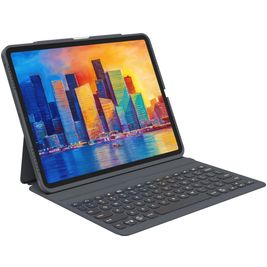 ZAGG Pro Keys iPad Air 4 (2020) Hülle QWERTY Bluetooth Tastatur Klapphülle + Stifthalter - Schwarz