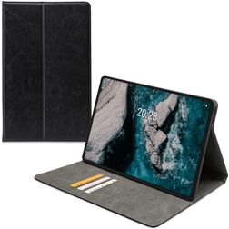 Mobilize Premium Folio Nokia T21 Hülle Klapphülle - Schwarz