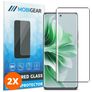 Mobigear Premium OPPO Reno 12 Pro Panzerglas Gehärtetes Glas Displayschutz - Hüllenfreundlich (2er Pack)