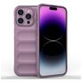 Mobigear Bumpy iPhone 15 Pro Max Hülle Flexibles TPU Backcover - Lila