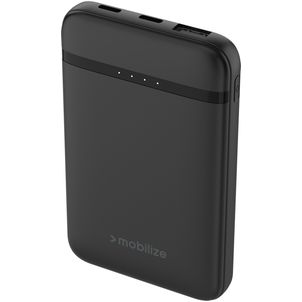 Mobilize Triple USB / USB-C Powerbank 5.000 mAh 10W - Schwarz