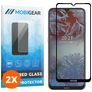 Mobigear Premium Nokia G10 Panzerglas Gehärtetes Glas Displayschutz - Hüllenfreundlich - Schwarz (2er Pack)