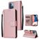 Mobigear Wallet iPhone 14 Plus Hülle Klapphülle Geldbörse - Roségold