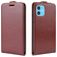 Mobigear iPhone 11 Hülle Flipcase - Braun