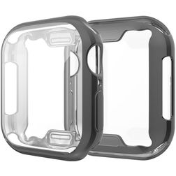 Mobigear Royal Dünn Apple Watch - 40 mm Hülle Flexibles TPU - Schwarz