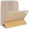 Mobigear Tri-Fold Gel iPad Mini 7 (2024) Hülle TPU,Kunstleder Klapphülle - Gold