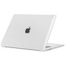Mobigear Glossy MacBook Air 15 Zoll (2023-2026) Hardcase Hülle MacBook Case - Transparent - Model A2941 / A3114 / A3241 / A3448