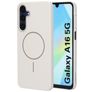 Mobiparts Slim Line Samsung Galaxy A16 MagSafe Hülle Hardcase Backcover - Off White