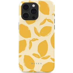 Burga Tough iPhone 15 Pro Hülle Hardcase Backcover Stoßfest - Lemon Tart