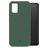 Mobilize Rubber Gelly Samsung Galaxy A03s Hülle Flexibles TPU Backcover - Matt Green