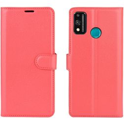 Mobigear Classic HONOR 9X Lite Hülle Klapphülle Geldbörse - Rot