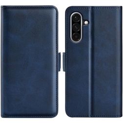 Mobigear Slim Magnet Samsung Galaxy A36 Hülle Klapphülle Geldbörse - Dunkelblau