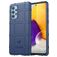 Mobigear Rugged Shield Samsung Galaxy A73 Hülle Flexibles TPU Backcover Stoßfest - Blau
