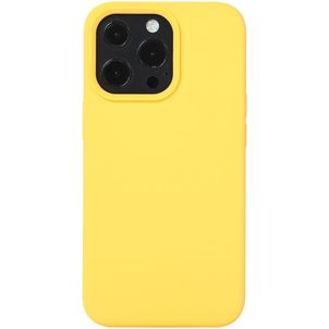 Mobigear Rubber Touch iPhone 14 Plus Silikon Hülle Backcover - Gelb