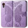 Mobigear Butterfly Samsung Galaxy Xcover 7 Hülle Klapphülle Geldbörse - Lila