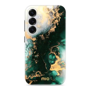 MIO Samsung Galaxy S26 MagSafe Hülle Hardcase Backcover - Green Marble