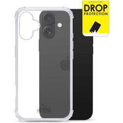 My Style Protective Flex Durchsichtig iPhone 16 Hülle Flexibles TPU Backcover Stoßfest - Transparent