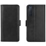 Mobigear Slim Magnet Sony Xperia 5 II Klapphülle Portemonnaie - Schwarz