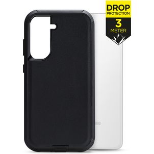 Mobilize Defender Samsung Galaxy S21 FE Hülle Hardcase Backcover Stoßfest - Schwarz