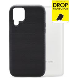 My Style Tough Samsung Galaxy A22 4G Hülle Hardcase Backcover Stoßfest - Schwarz