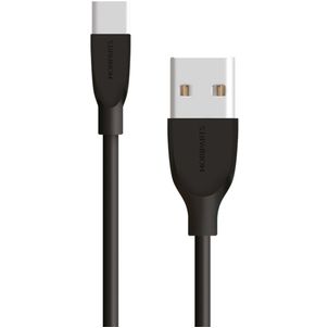 Mobiparts USB-A auf USB-C Kabel 0.5 Meter - Schwarz
