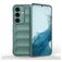 Mobigear Bumpy Samsung Galaxy S24 Hülle Flexibles TPU Backcover - Grün