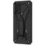 Mobigear Armor Stand Samsung Galaxy A03s Hülle Hardcase Backcover Stoßfest mit Ständer - Schwarz