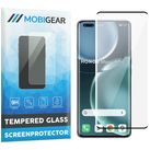 Mobigear Premium HONOR Magic 4 Pro Panzerglas Gehärtetes Glas Displayschutz - Hüllenfreundlich - Schwarz