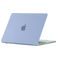 Mobigear Matte MacBook Air 15 Zoll (2023-2025) Hardcase Hülle MacBook Case - Blau - Model A2941 / A3114 / A3241