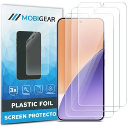 Mobigear Xiaomi 15 Displayschutz Schutzfolie - Hüllenfreundlich (3er Pack)