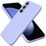 Mobigear Rubber Touch Samsung Galaxy S24 FE Silikon Hülle Backcover - Lila
