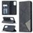 Mobigear Rhombus Slim Samsung Galaxy A52 Hülle Klapphülle - Schwarz