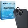 Mobigear Single iPhone 14 Plus Panzerglas Gehärtetes Glas Kameralinsen Schutz - Hüllenfreundlich - Schwarz