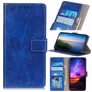 Mobigear Basic Samsung Galaxy A20e Hülle Klapphülle Geldbörse - Blau