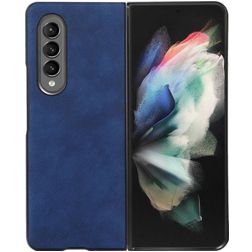 Mobigear Excellent Samsung Galaxy Z Fold 4 Hülle Hardcase Backcover - Blau